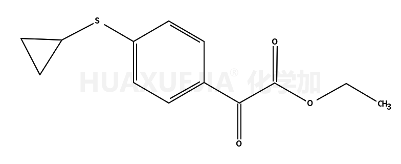 2-(4-(环丙基硫代)苯基)-2-氧代乙酸乙酯