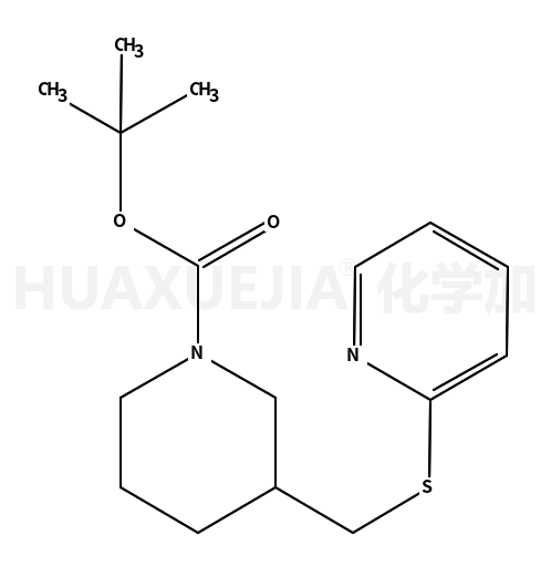 tert-Butyl 3-((pyridin-2-ylthio)methyl)piperidine-1-carboxylate