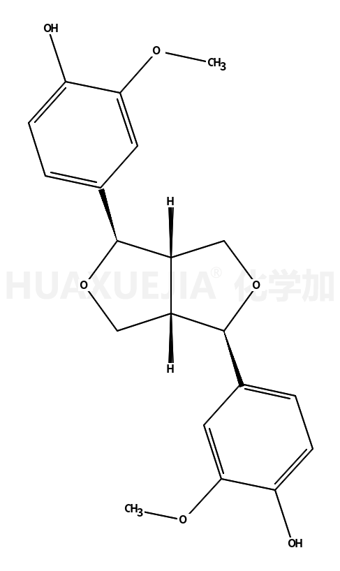 4,4'-[六氢呋喃并[3,4-c]呋喃-1,4-二基]双(2-甲氧基苯酚)