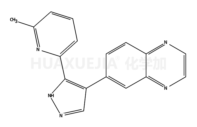 6-(3-(6-甲基吡啶-2-基)-1H-吡唑-4-基)喹噁啉