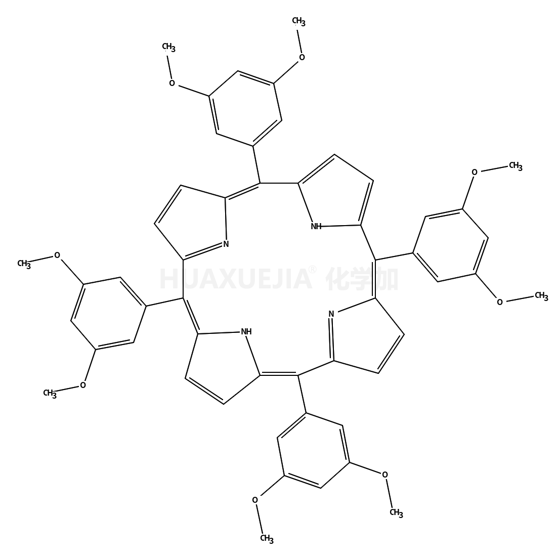 5,10,15,20-四(3,5-二甲氧苯基)-21H,23H-卟吩