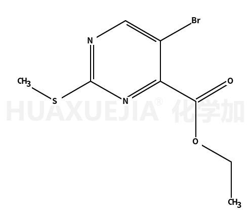 5-溴-2-(甲基硫代)嘧啶-4-羧酸乙酯