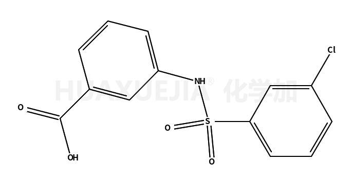 3-[[(3-氯苯基)磺酰基]氨基]苯甲酸