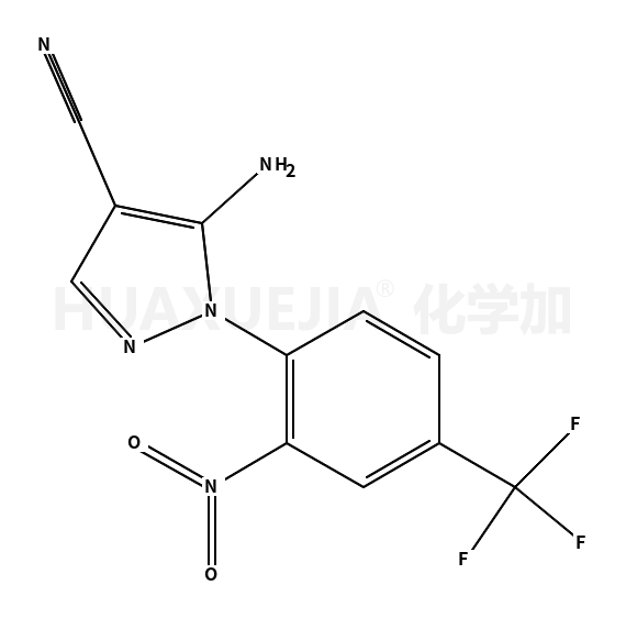 5-氨基-1-[2-硝基-4-(三氟甲基)苯基]-1H-吡唑-4-甲腈