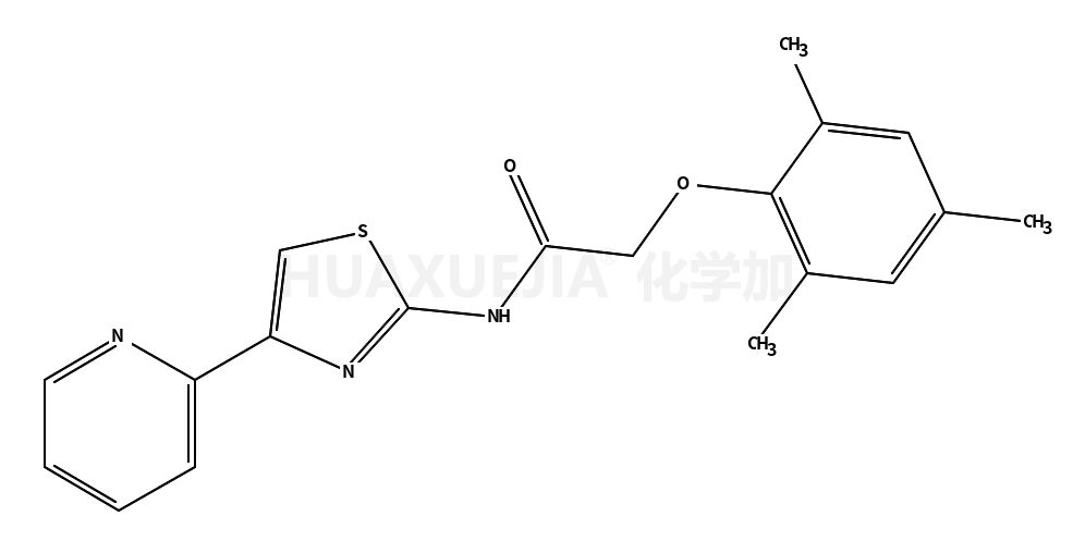2-(Mesityloxy)-N-[4-(2-pyridinyl)-1,3-thiazol-2-yl]acetamide