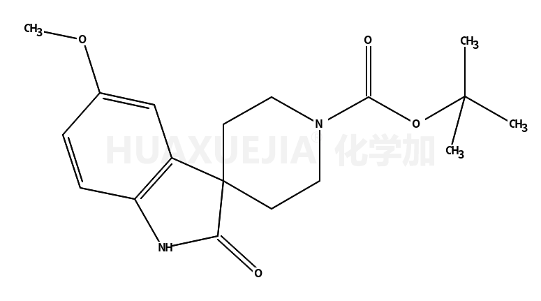 1-Boc-1,2-二氢-5-甲氧基-2-氧代-螺[3H-吲哚-3,4-哌啶]