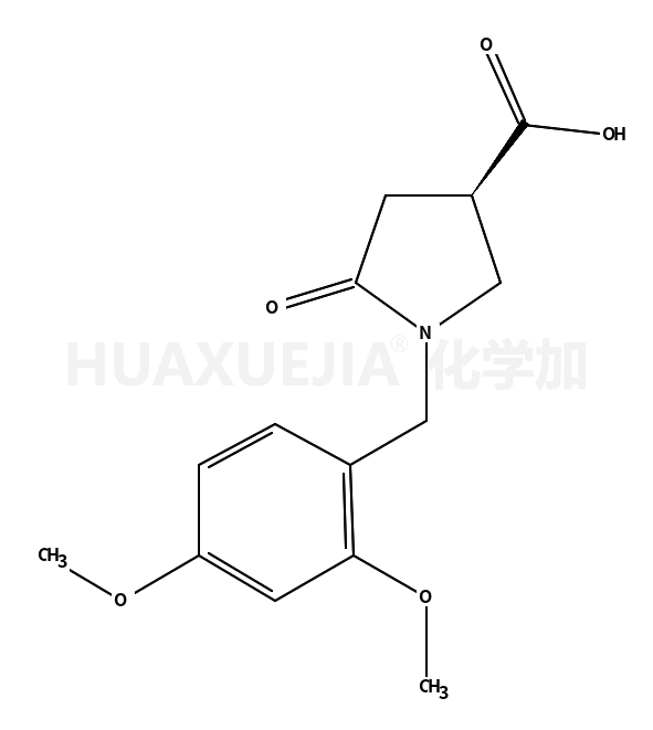 (S)-1-(2,4-Dimethoxybenzyl)-5-oxopyrrolidine-3-carboxylic acid