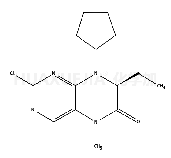 (7R)-2-氯-8-环戊基-7-乙基-7,8-二氢-5-甲基-6(5H)-蝶啶酮