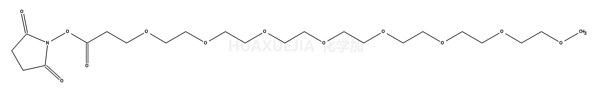 (2,5-dioxopyrrolidin-1-yl) 3-[2-[2-[2-[2-[2-[2-(2-methoxyethoxy)ethoxy]ethoxy]ethoxy]ethoxy]ethoxy]ethoxy]propanoate