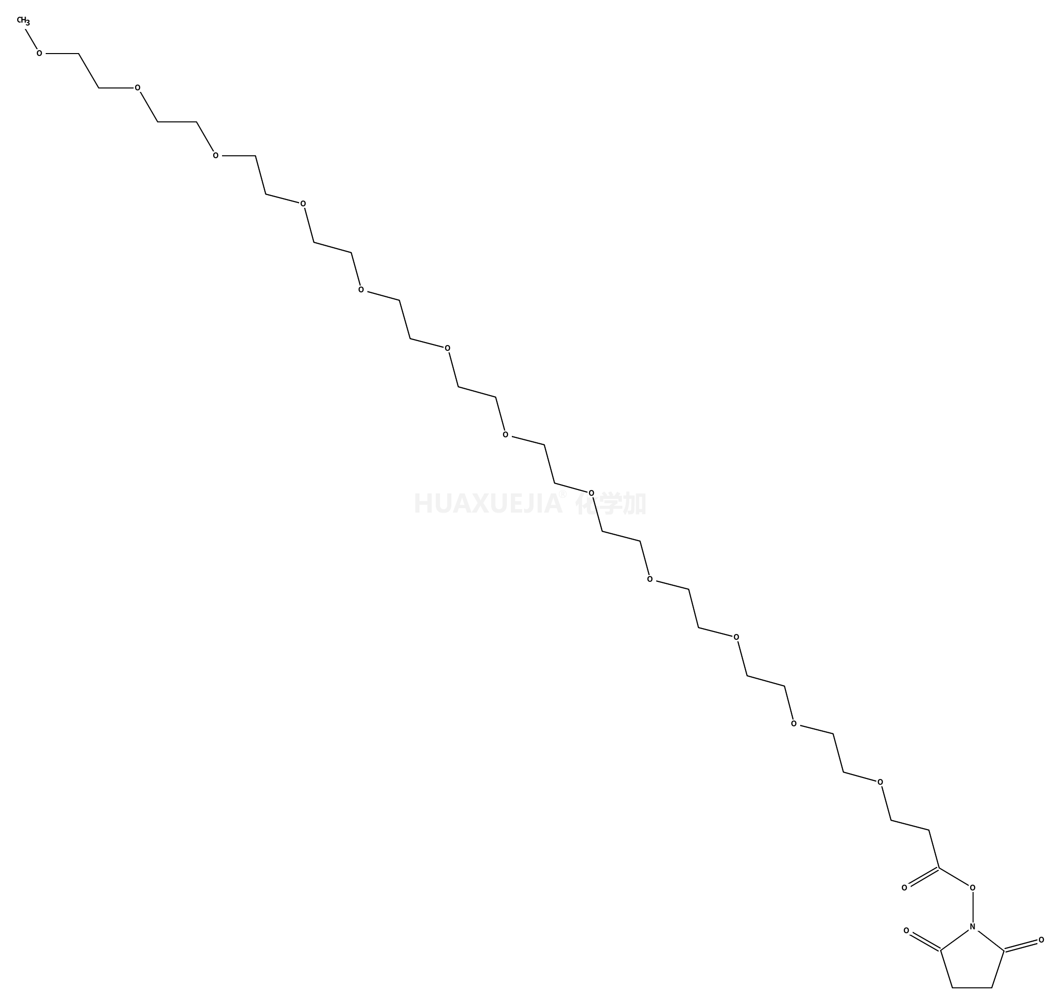 (2,5-dioxopyrrolidin-1-yl) 3-[2-[2-[2-[2-[2-[2-[2-[2-[2-[2-(2-methoxyethoxy)ethoxy]ethoxy]ethoxy]ethoxy]ethoxy]ethoxy]ethoxy]ethoxy]ethoxy]ethoxy]propanoate