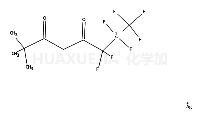 (6,6,7,7,8,8,8-七氟-2,2-二甲基-3,5-辛二酮酸)银