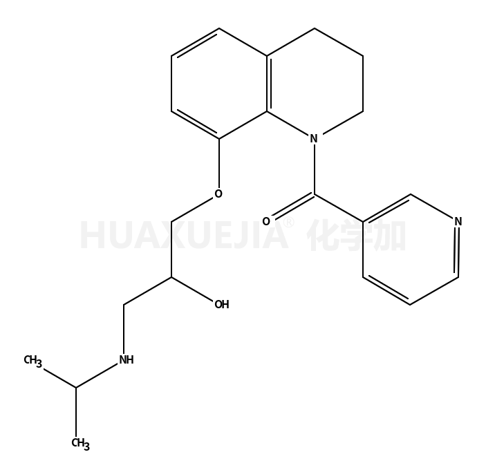 [8-[2-hydroxy-3-(propan-2-ylamino)propoxy]-3,4-dihydro-2H-quinolin-1-yl]-pyridin-3-ylmethanone