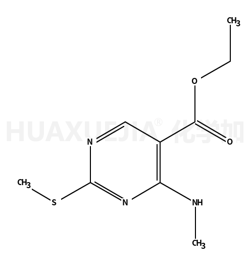 4-甲胺基-2-甲硫基-5-嘧啶甲酸乙酯