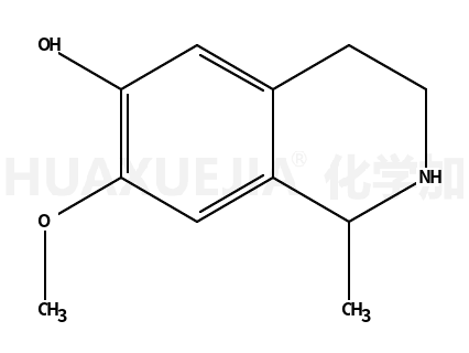 7-甲氧基-6-羟基-1-甲基-1,2,3,4-四氢异喹啉