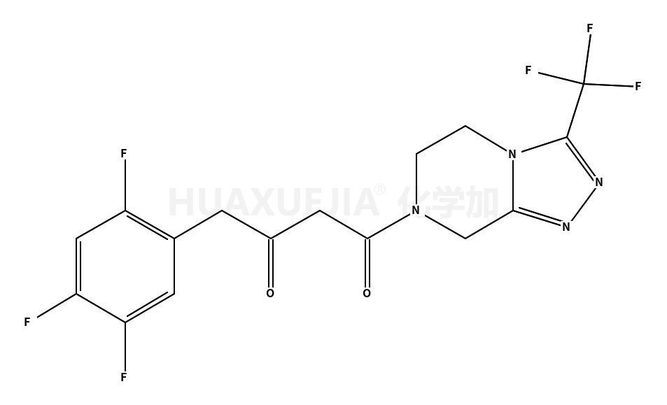 (2Z)-4-氧代-4-[3-(三氟甲基)-5,6-二氢-[1,2,4]三唑并[4,3-a]吡嗪-7-(8H)-基]-1-(2,4,5-三氟苯基)丁-2-酮