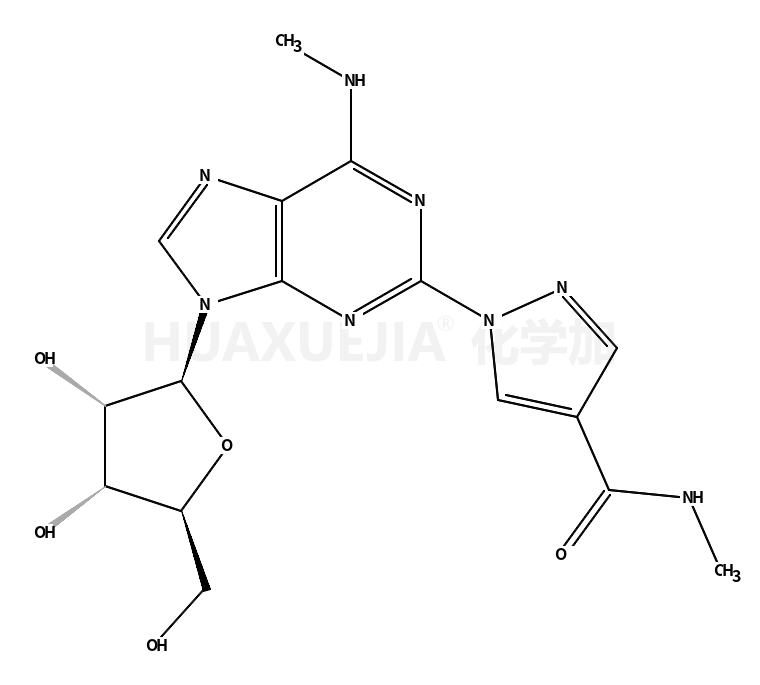 1-[9-[(2R,3R,4S,5R)-3,4-dihydroxy-5-(hydroxymethyl)oxolan-2-yl]-6-(methylamino)purin-2-yl]-N-methylpyrazole-4-carboxamide