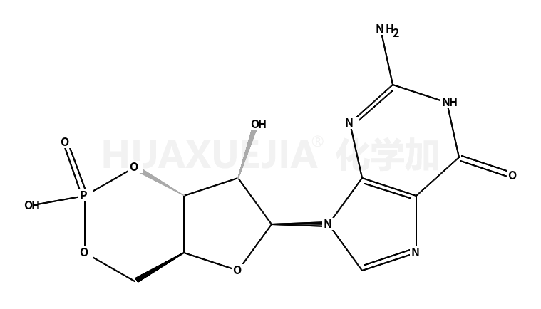 鸟嘌呤核糖苷-3’,5’-环磷酸酯