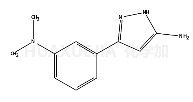 5-(3-二甲氨基苯基)-2H-吡唑-3-胺