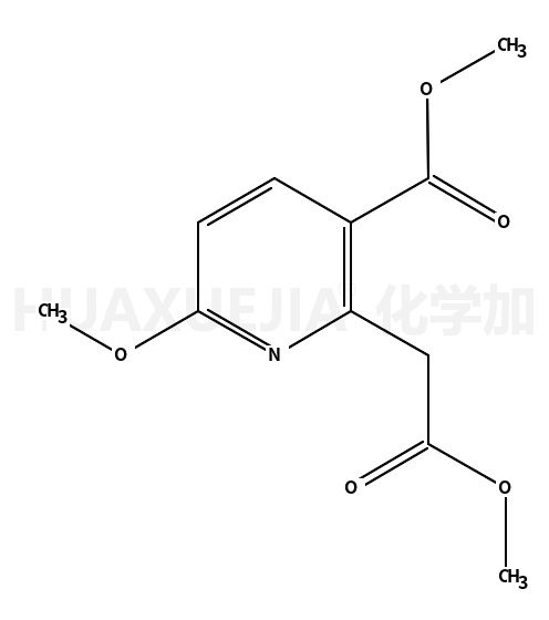 methyl 6-methoxy-2-(2-methoxy-2-oxoethyl)pyridine-3-carboxylate