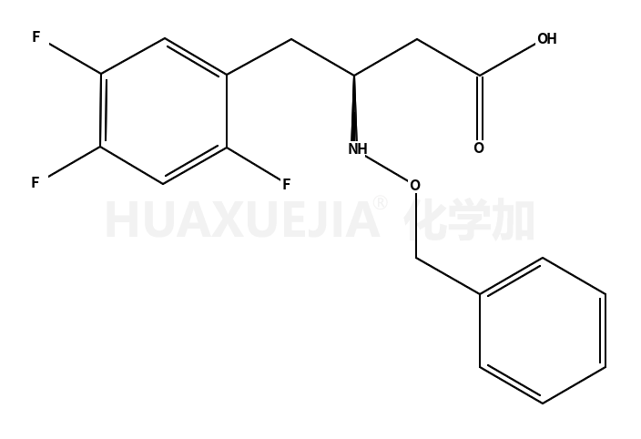 (R)-3-(芐氧基氨基)-4-(2,4,5-三氟苯基)丁酸