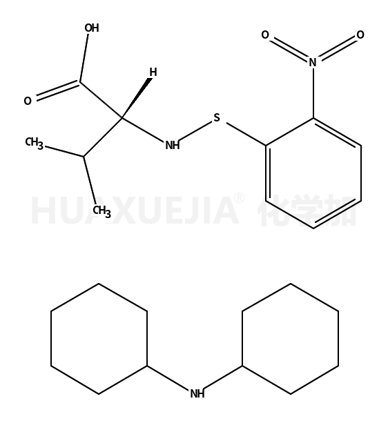 N-2-硝基苯亚磺酰基-L-缬氨酸双环己铵盐