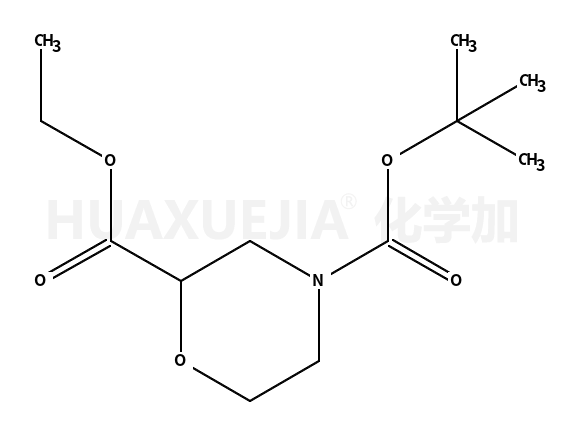 4-boc-2-吗啉羧酸乙酯