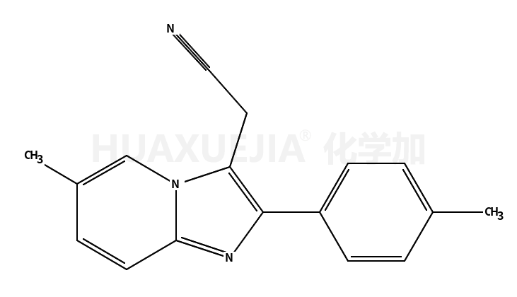 [6-甲基-2-(4-甲基苯基)咪唑并[1,2-a]吡啶-3-基]乙酰腈
