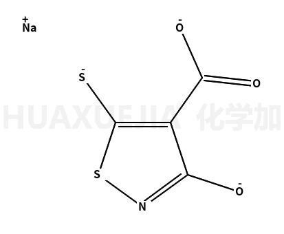 4-羧基-5-巯基-3-羟基-异噻唑三钠