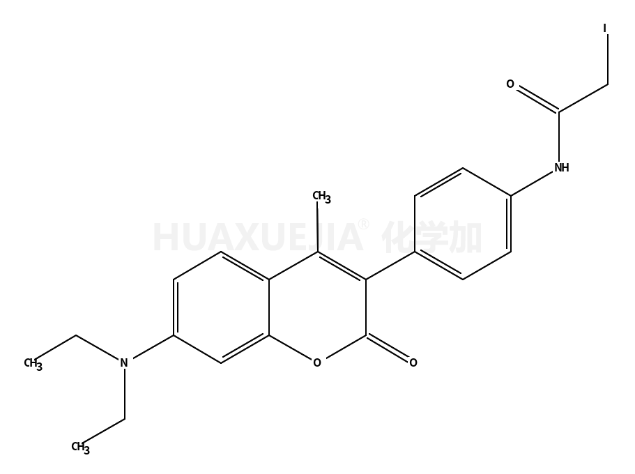 DCIA [7-Diethylamino-3-(4-(iodoacetamido)phenyl)-4-methylcoumarin]