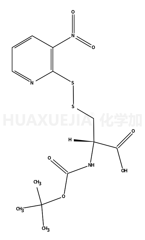 Nα-Boc-S-(3-nitro-2-pyridylthio)-L-cysteine