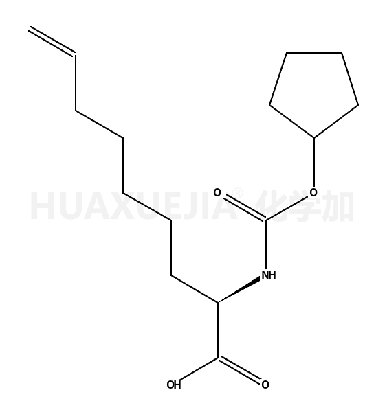 (2S)-2-(cyclopentyloxycarbonylamino)non-8-enoic acid
