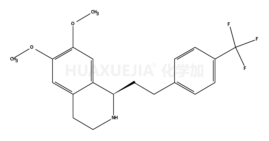 6,7-二甲氧基-1(S)-[2-[4-(三氟甲基)苯基]乙基]-1,2,3,4-四氢异喹啉