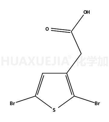 2-(2,5-dibromothiophen-3-yl)acetic acid