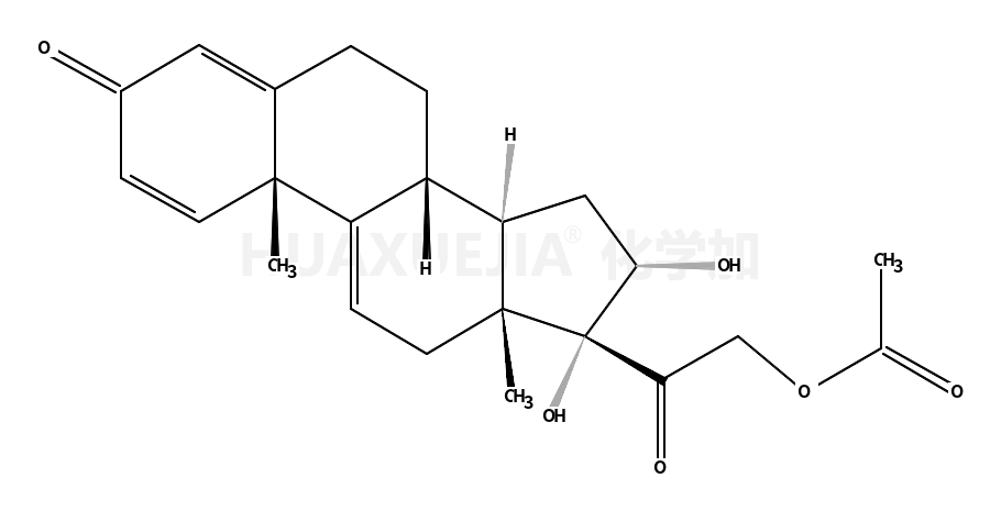 二羟基孕甾-1,4,9(11)三烯-3,20-酮-21-醋酸酯