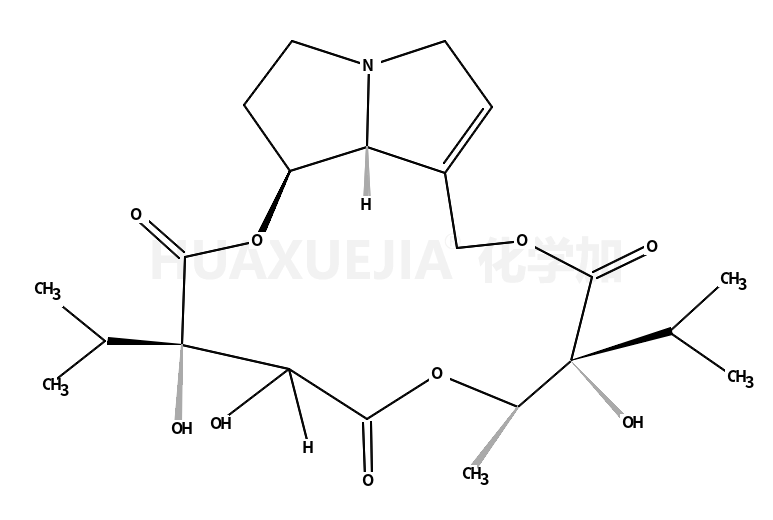 4,8,9-trihydroxy-4,9-diisopropyl-5-methyl-1,4,5,8,9,11a,11a1,12,13,15-decahydro-3H-[1,5,10]trioxacyclotetradecino[7,8,9-gh]pyrrolizine-3,7,10-trione