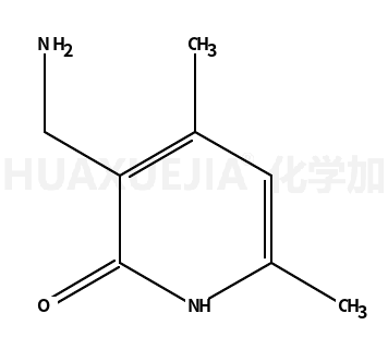 3-(氨基甲基)-4,6-二甲基-2(1H)-吡啶酮(9ci)