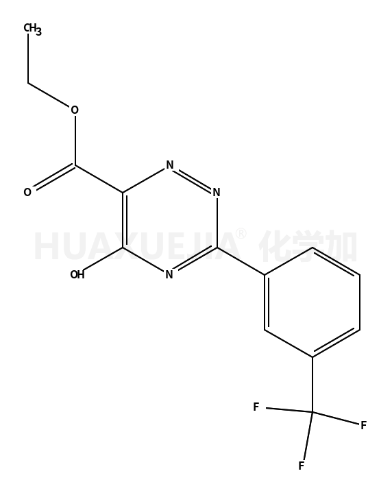 2,5-二氢-5-氧代-3-[3-(三氟甲基)苯基]-1,2,4-三嗪-6-羧酸乙酯