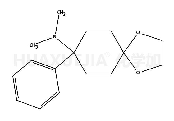 N,N-dimethyl-8-phenyl-1,4-dioxaspiro-[4.5]decan-8-amine