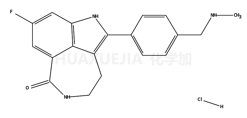 8-fluoro-1,3,4,5-tetrahydro-2-[4-[(methylamino)methyl]phenyl]-6H-Pyrrolo[4,3,2-ef][2]benzazepin-6-one hydrochloride