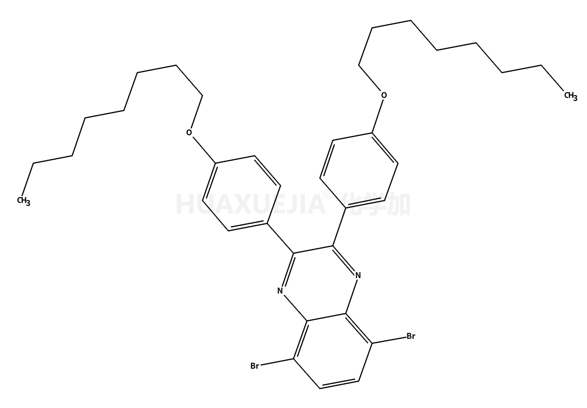 5,8-二溴-2,3-双(4-(辛基氧基)苯基)喹噁啉