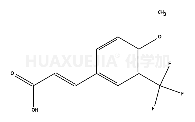 (2E)-3-[4-Methoxy-3-(trifluoromethyl)phenyl]acrylic acid