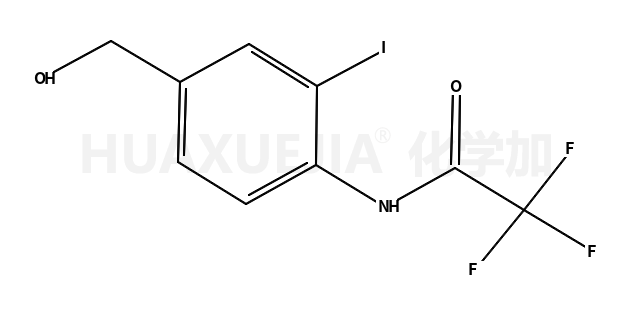 2,2,2-trifluoro-N-[4-(hydroxymethyl)-2-iodophenyl]acetamide