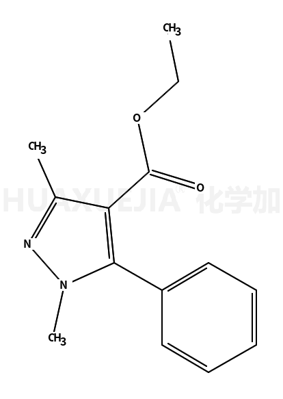 ethyl 1,3-dimethyl-5-phenylpyrazole-4-carboxylate