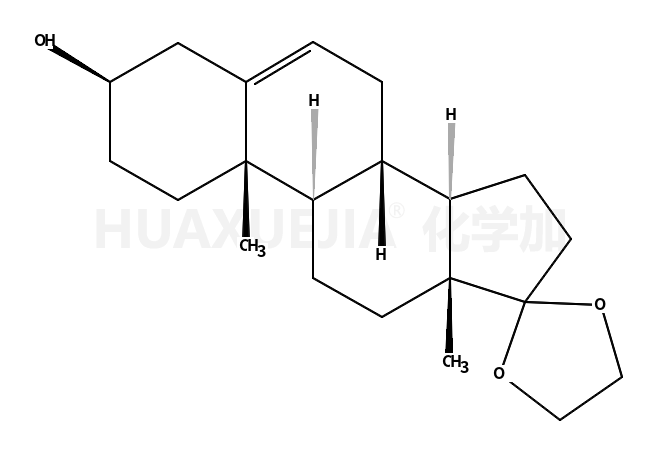 17-(ethylenedioxy)-3β-hydroxy-Δ5-androstene