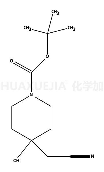 4-氰基甲基-4-羟基-1-哌啶羧酸-1,1-二甲基乙酯
