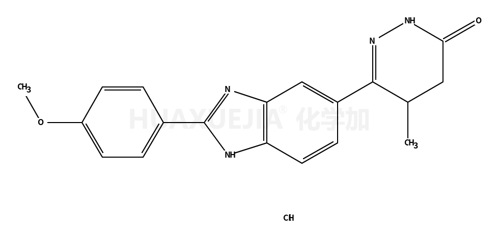4,5-dihydro-6-(2-(4-methoxyphenyl)-1H-benzimidazol-5-yl)-5-methyl-3(2H)-pyridazinone hydrochloride