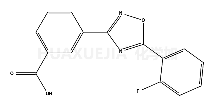 3-(5-(2-Fluorophenyl)-1,2,4-oxadiazol-3-yl)benzoic acid