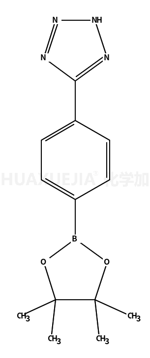 2氢-四唑, 5-[4-苯硼酸酯]