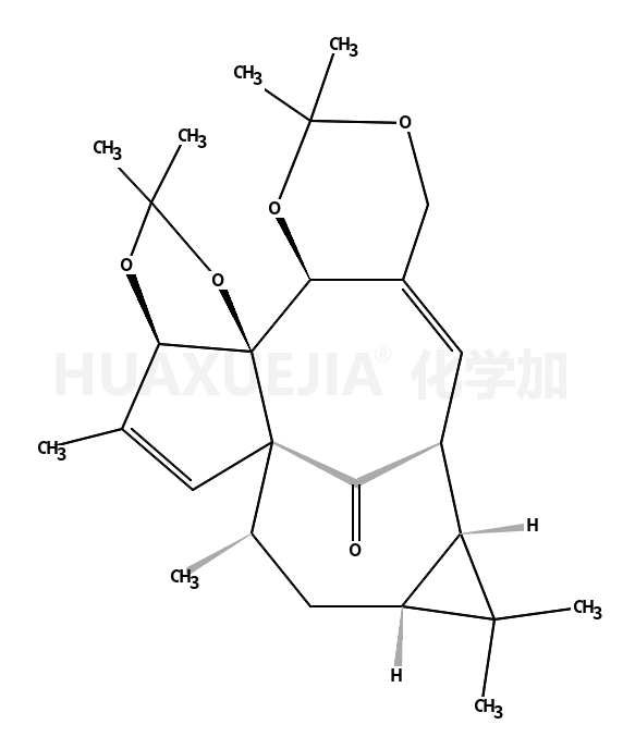 巨大戟醇-3,4:5,20-双缩丙酮