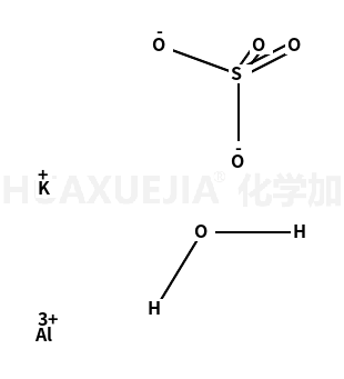 硫酸铝钾十二水合物